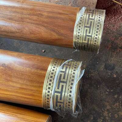 Sản Xuất Đúc Thi Công Chân Cột Bằng Đồng Vàng, Đồng Đỏ Hoa Văn, Kích Thước Theo Yêu Cầu